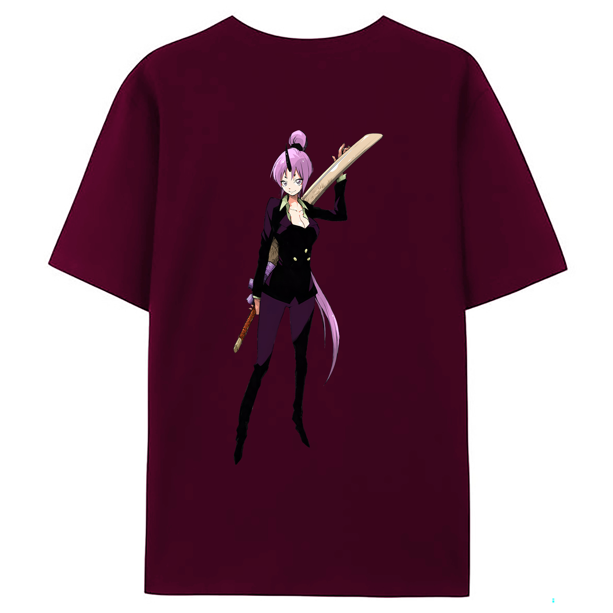 （画像用） 転スラ Regarding Reincarnated to Slime レディース半袖Tシャツ(バックプリント)